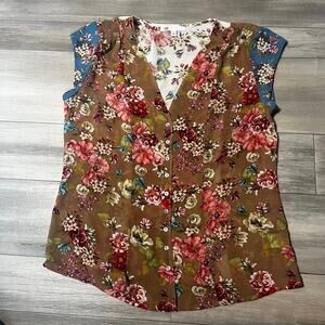 Sheer Floral Top